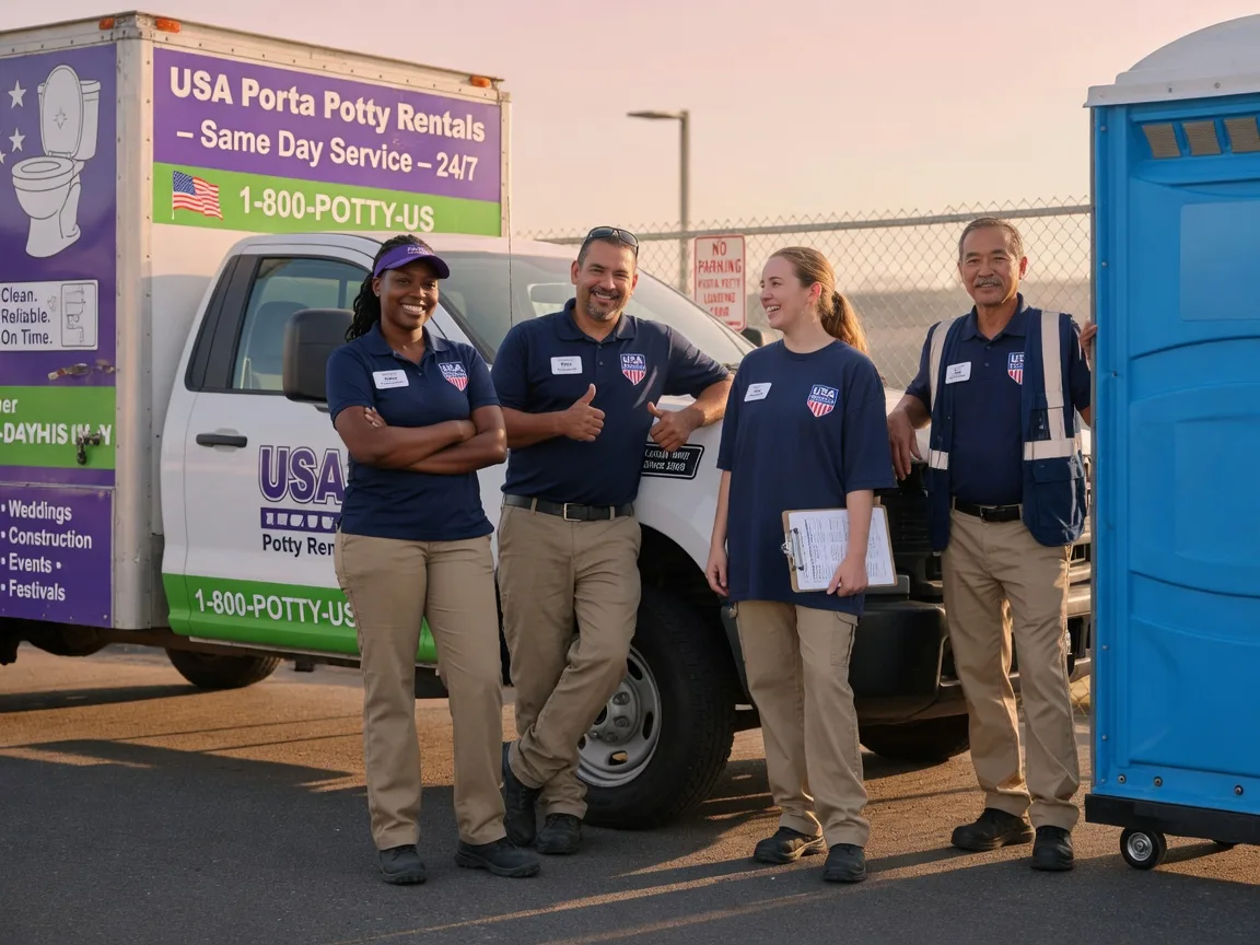 Porta Potty Rental company in Boston, GA